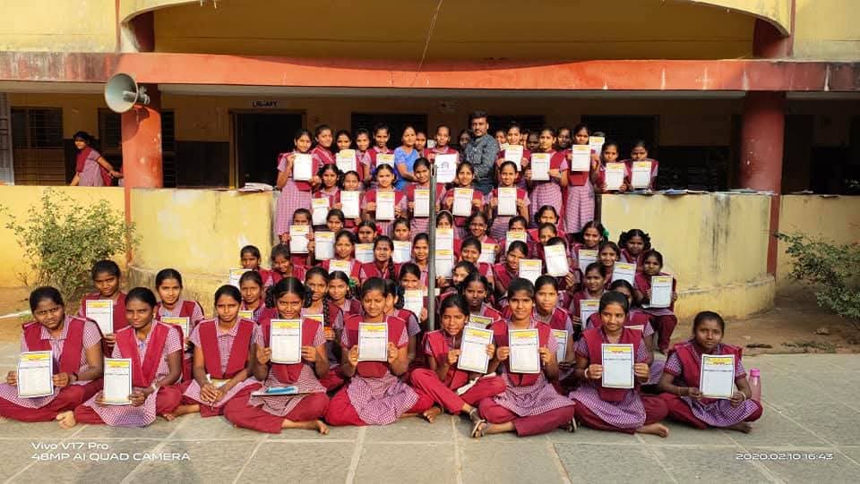 Study material distribution